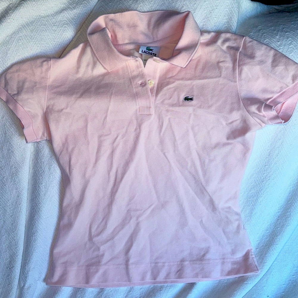 Lacoste Pink Polo